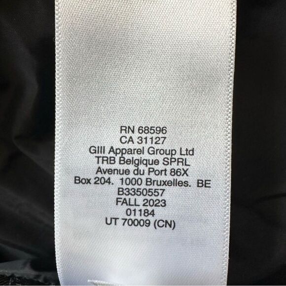 DKNY Silver Puffer Jacket Women’s Size XXS - Picture 9 of 9